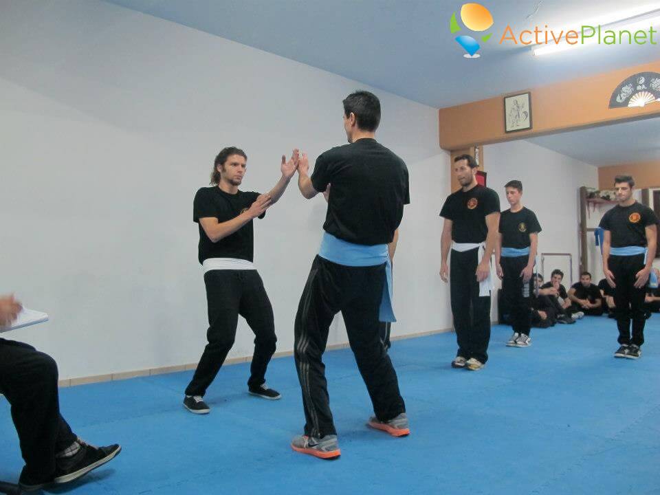 Wushu gathering in Cyprus